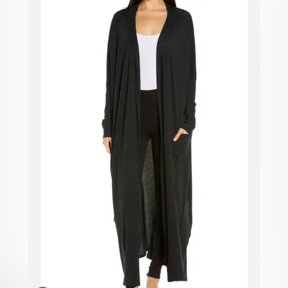 Maxi open front duster cardigan - Picture 1 of 10